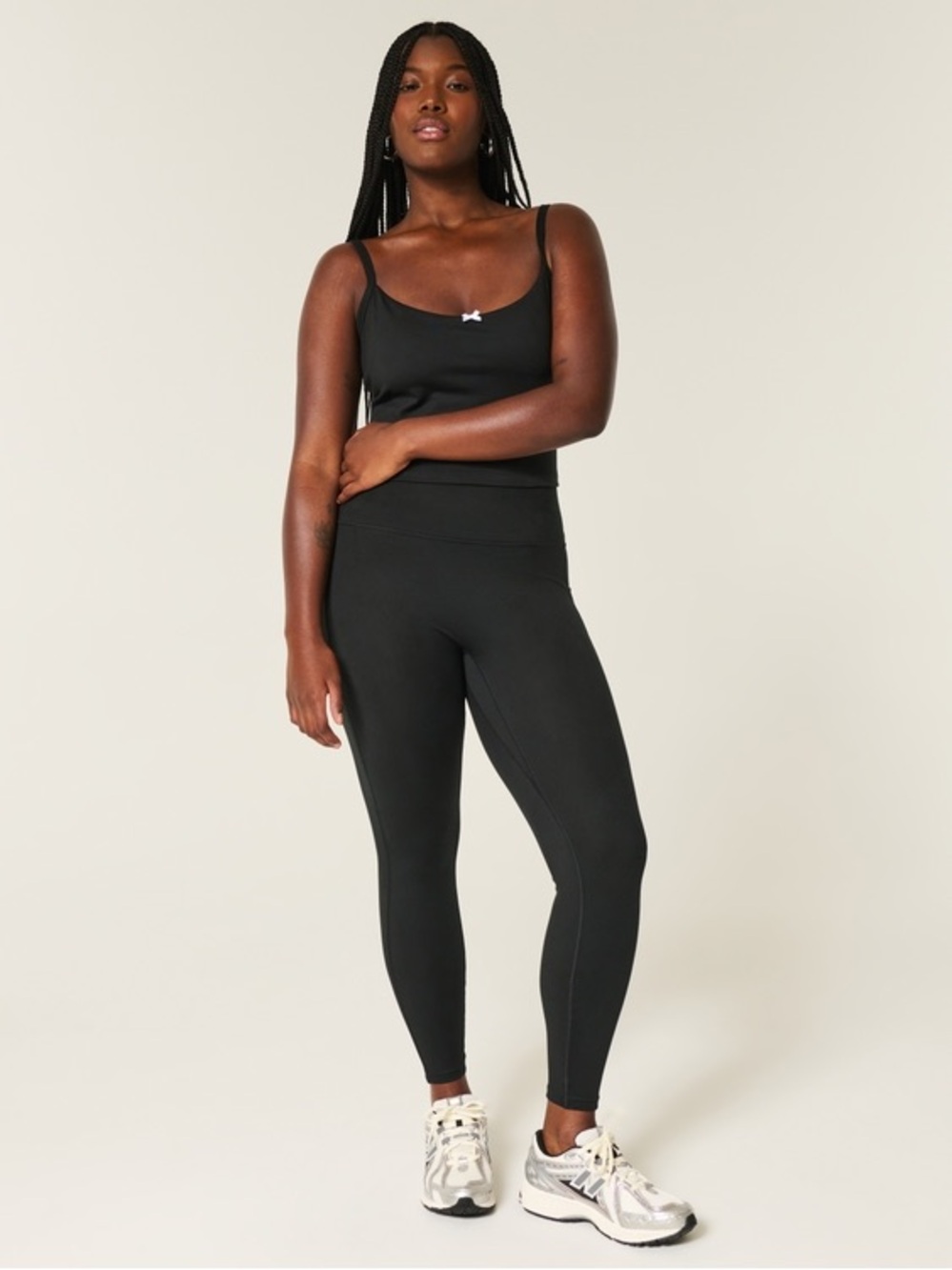 Gilly Hicks Black High-Rise Pocket Leggings